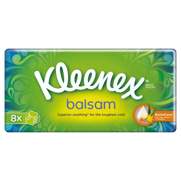 KLEENEX zakdoekjes balsem 8 ST