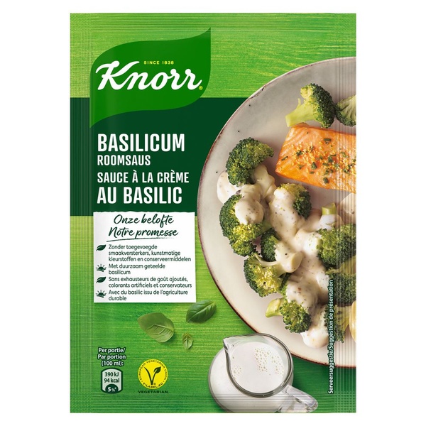 KNORR roomsaus basilicum 45 GR