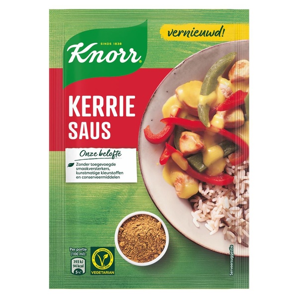 KNORR saus kerrie 24 GR
