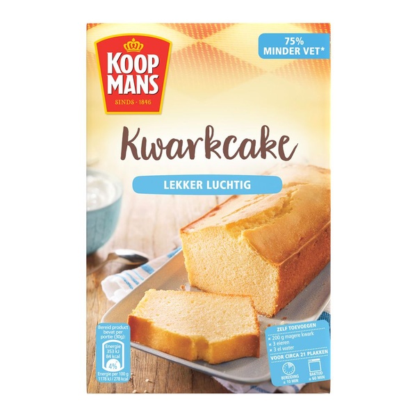 KOOPMA mix kwarkcake 400 GR
