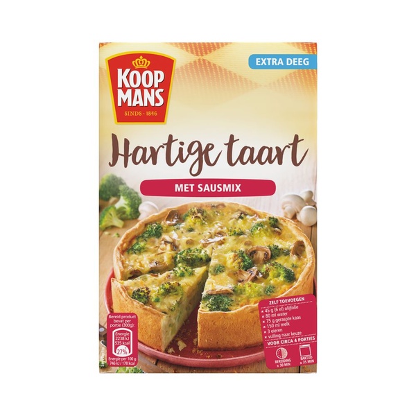 KOOPMA hartige taart 260 GR