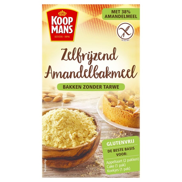 KOOPMA zelfrijzend    amandelbakmeel 200 GR