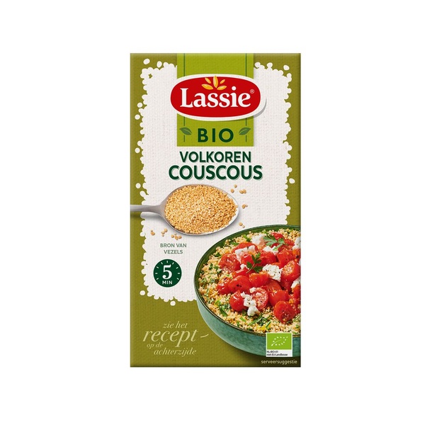 LASSIE bio volkoren couscous 275 GR