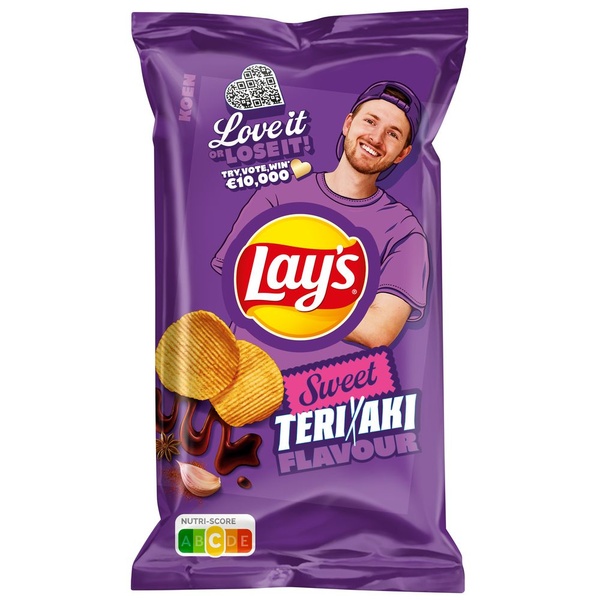 LAY'S max sweet teriyaki 185 GR