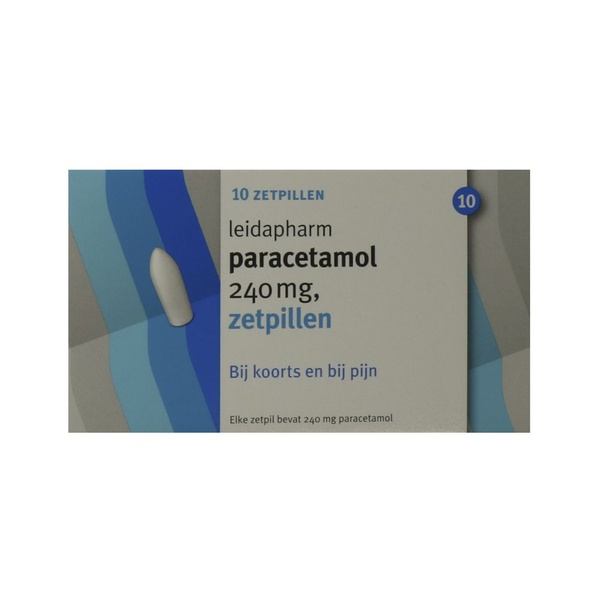 LEIDA AV paracetamol zetpil 240mg 10 ST