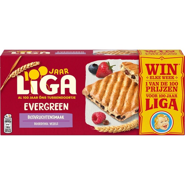 LIGA evergreen bosvr biscuits 250 GR