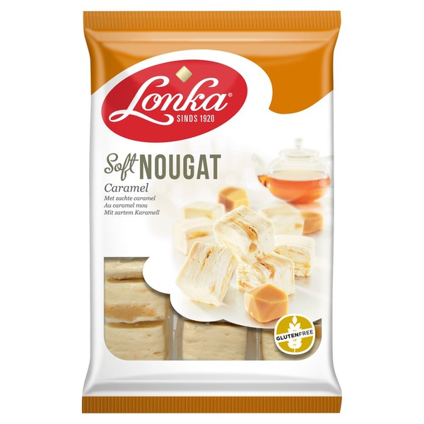 LONKA soft nougat caramel 210 GR