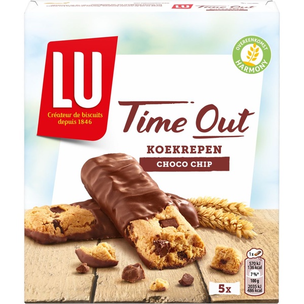 LU koekrepen choco dip 140 GR