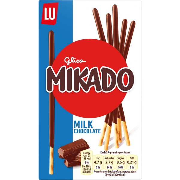 LU mikado melk 75 GR