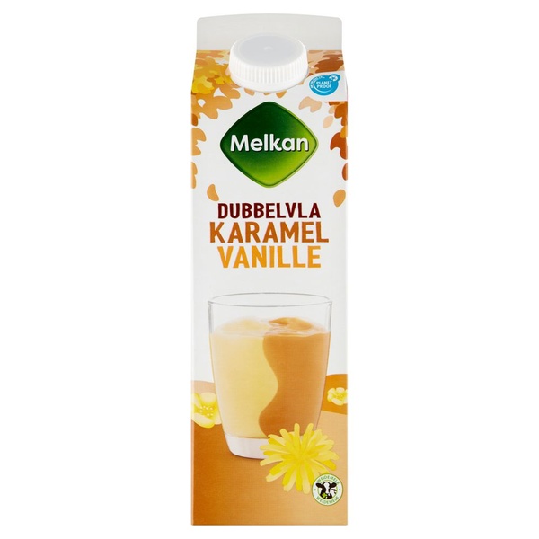 MELKAN dubbelvla vanille karamel 1 LT