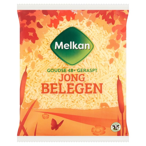 MELKAN geraspt gouda jong belegen 175 GR