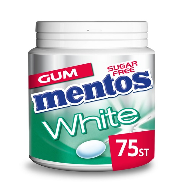 MENTOS gum bottle whit greenmint 112.5 GR
