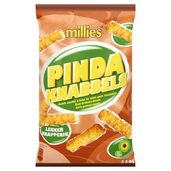 MILLIES pindaknabbels 110 GR
