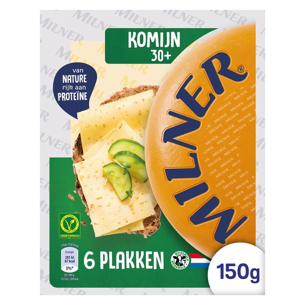 MILNER jong belegen komijn plakken 30+ 6 ST