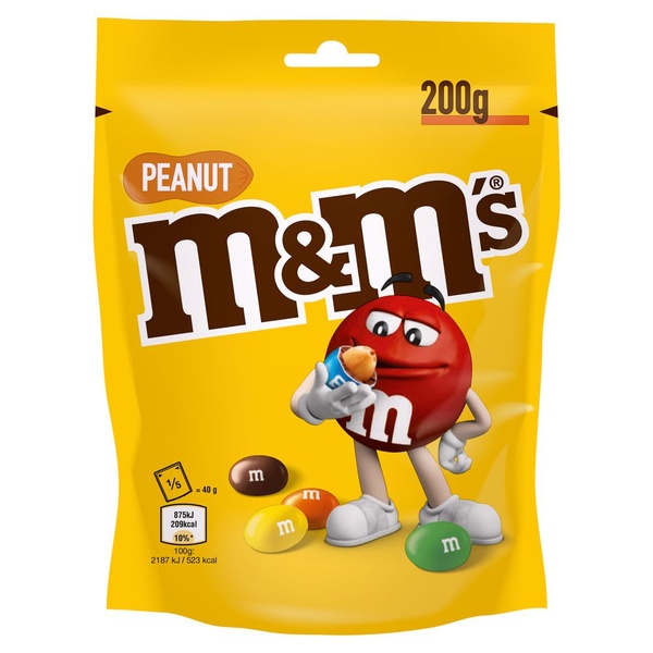 M&M'S pinda 200 GR