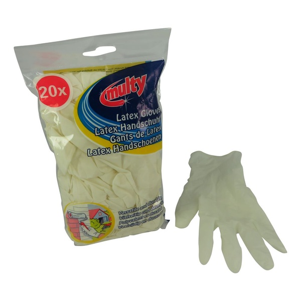 MULTY latex handschoentjes 20 ST