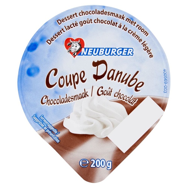 NEUBURG toetje choco   room 200 GR