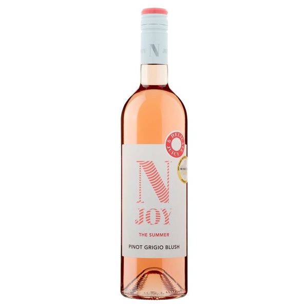 NJOY pinot grigio blush (rosé) 750 ML
