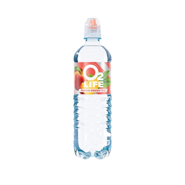 O2 LIFE peach green tea 750 ML