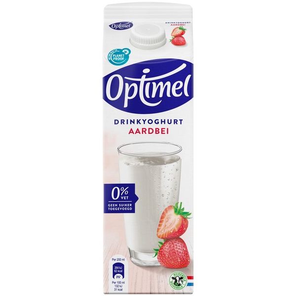 OPTIMEL drink aardbei 1 LT