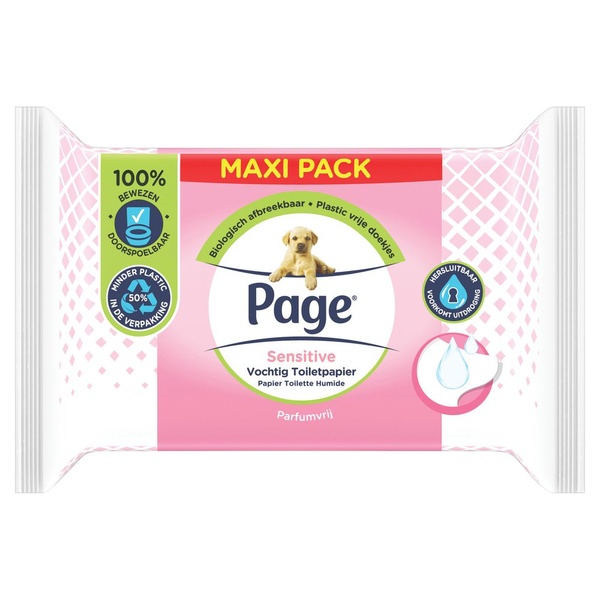 PAGE vochtig tp sensitive maxi 1 ST