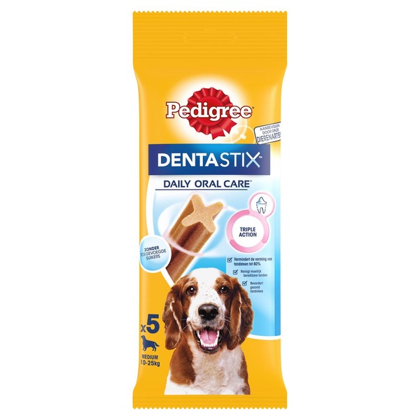 PEDIGR dentastix medium 5-pack 128 GR