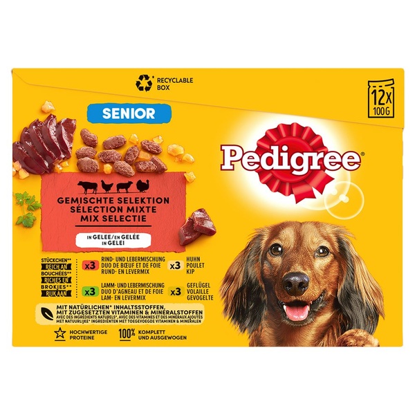 PEDIGR senior gelei 12x100 1.2 KG