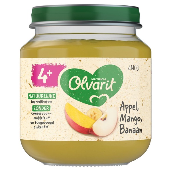 OLV 4m03 appel     mango banaan 125 GR
