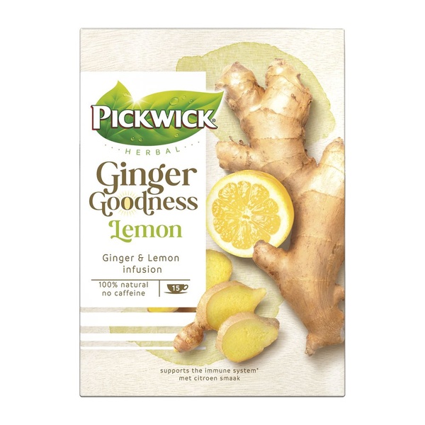 PICKW ginger goodness lemon 15 ST