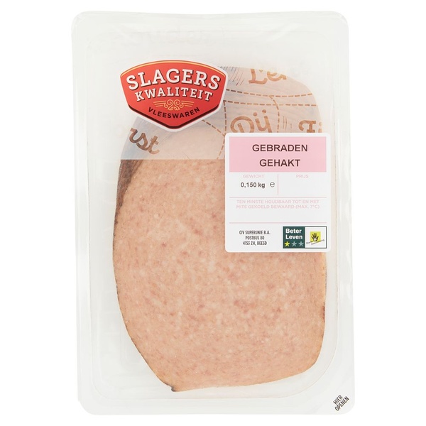SLAGERSK zav gebr gehakt 150 GR