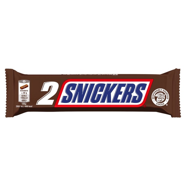SNICKERS 2 pack 80 GR