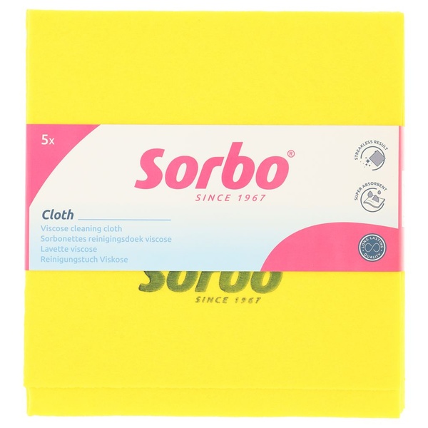 SORBO sorbonettes    geel 5 ST