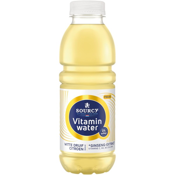 SOURCY vitaminwater   druif citroen 500 ML