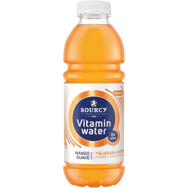 SOURCY vitaminwater mango guave 0% 1 LT