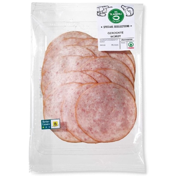 SPAR KLP gekookte worst 125gr