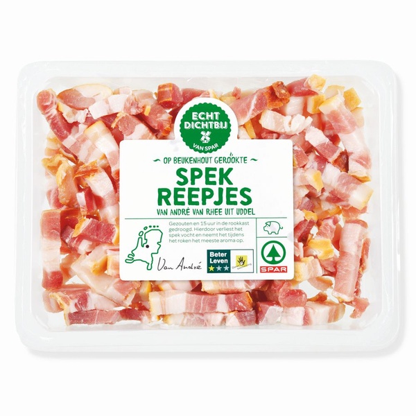 SPAR edb gerookte spekreepjes 150 GR