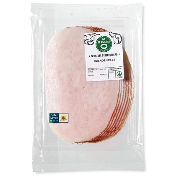 SPAR KLP  kalkoenfilet 125gr