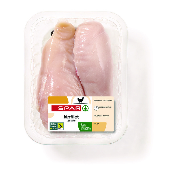 SPAR blk kipfilet 2st