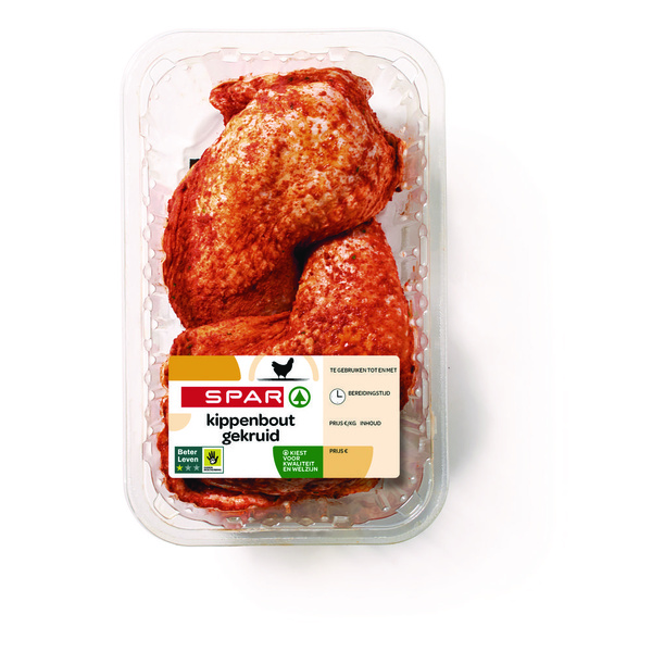 SPAR blk kippenbout gekr 2st