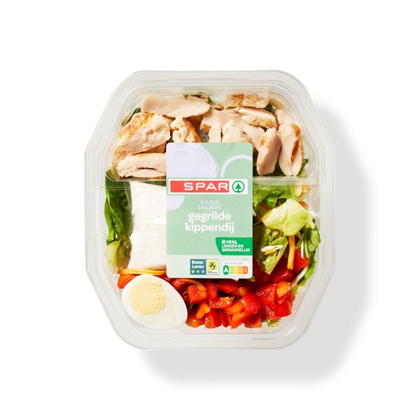 Maaltijdsalade basis gegrilde kip 450 GR