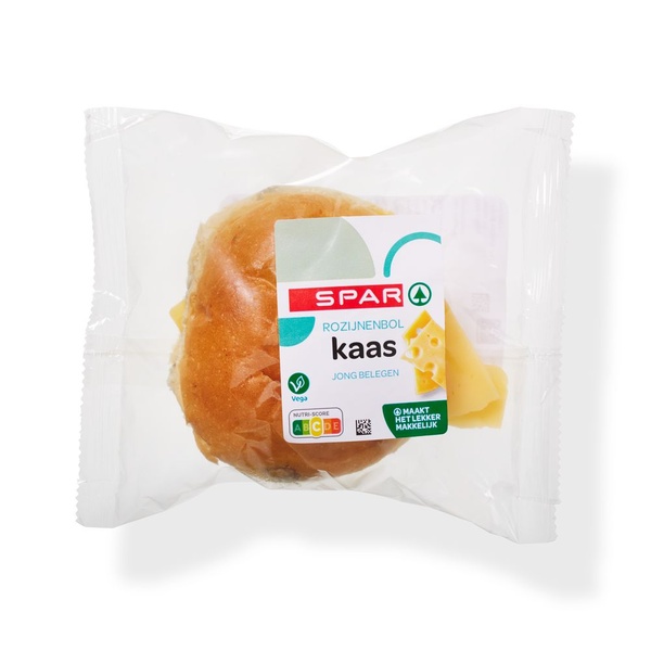 SPAR rozijnenbol kaas 100 GR