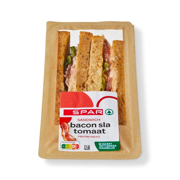 SPAR sandwich bacon sla tomaat 130 GR