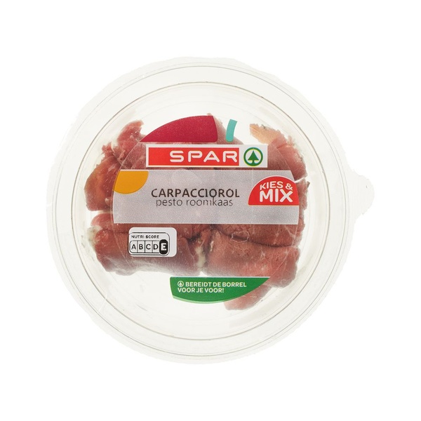 SPAR carpacciorolletjes roomkaas 75 GR