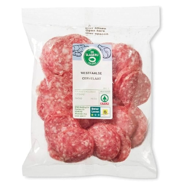 SPAR westfaalse cervelaat 150 GR