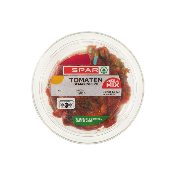 SPAR zongedroogde tomaatjes 120 GR