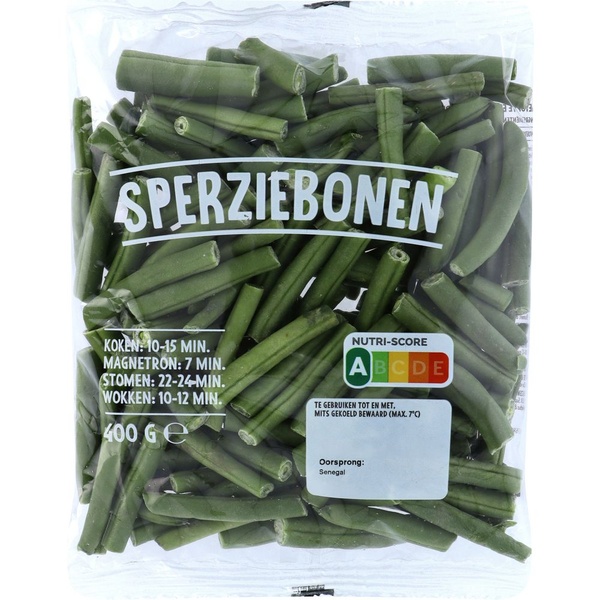 sperziebonen 400 GR