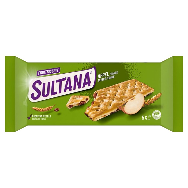 SULTANA fruitbiscuits appel 218 GR