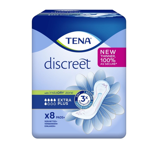 TENA extra plus instadry 8 ST