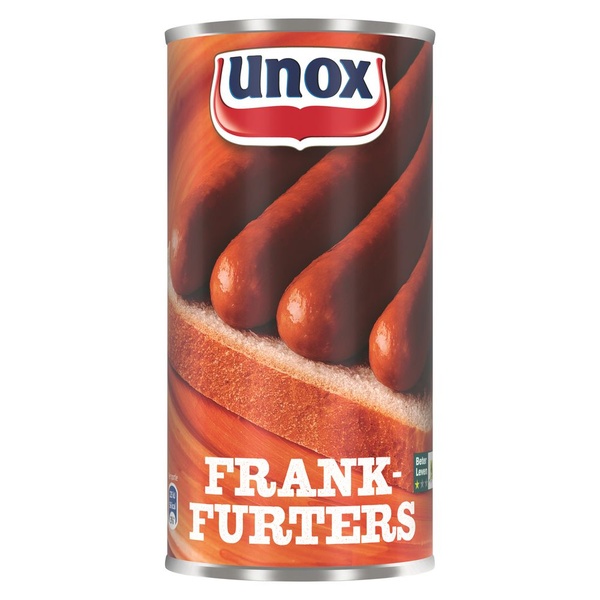 UNOX frankfurters 550 GR