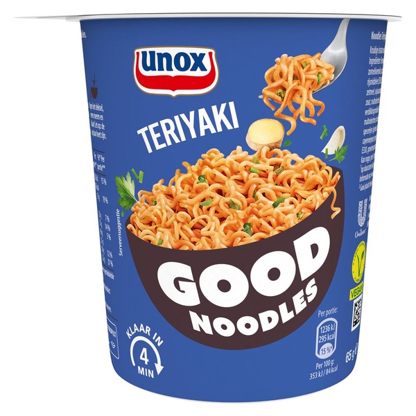 UNOX good noodles   kip teriyaki 65 GR